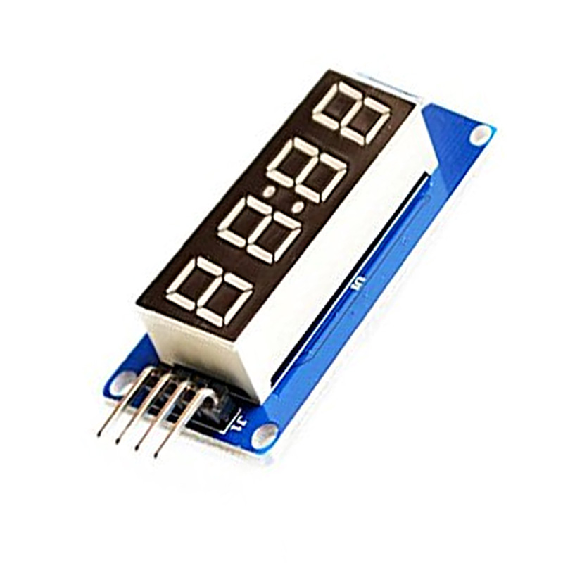 TM1637 4 Bits Digital Tube LED Display Module With Clock Display for Arduino