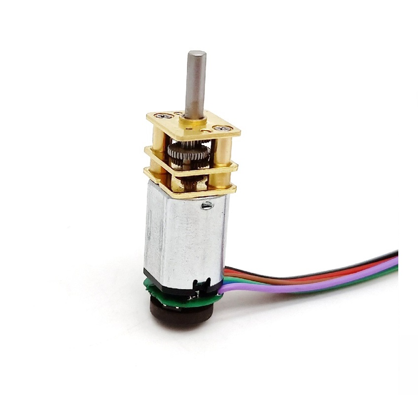 TT Motor – N12 5V 1200RPM Metal Gear Motor With Encoder
