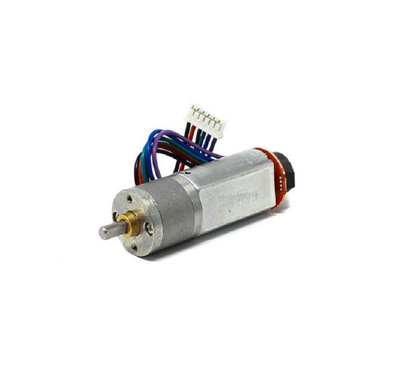 TT Motor – N20 6V 65RPM Metal Gear Motor With Encoder D Type Shaft