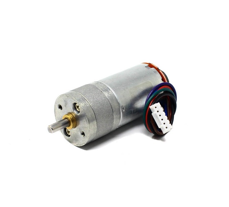 TT Motor – N25 6V 1330RPM Metal Gear Motor With Encoder D Type Shaft