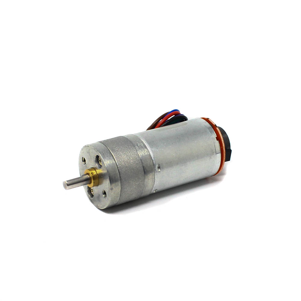 TT Motor – N25 6V 550RPM Metal Gear Motor With Encoder D Type Shaft