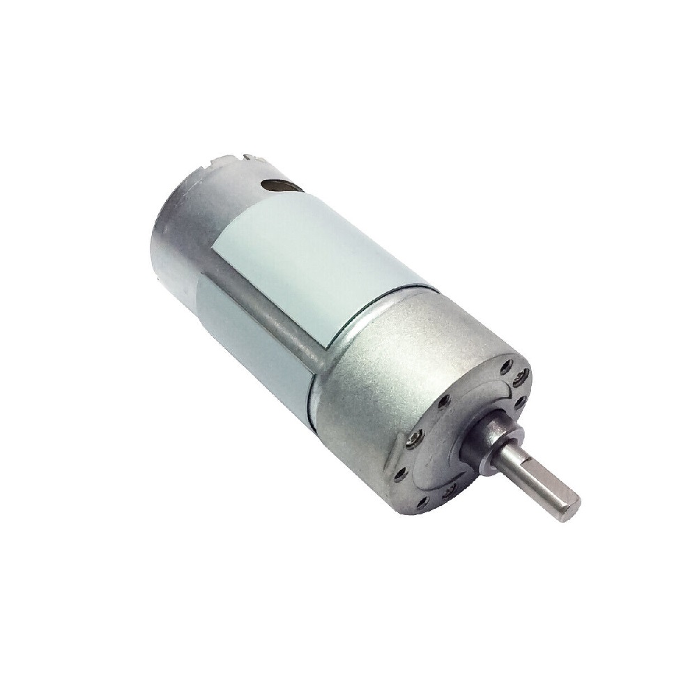 TT Motor – N37 12V 250RPM Metal gear Motor D Type