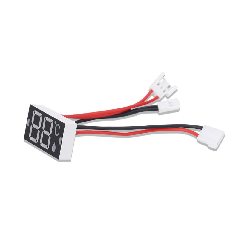 Two digit white light shower LED digital tube, high brightness temperature display