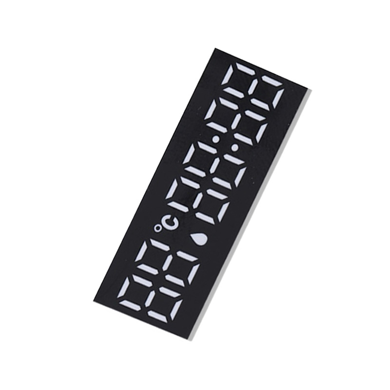Two-position LED digital temperature display screen