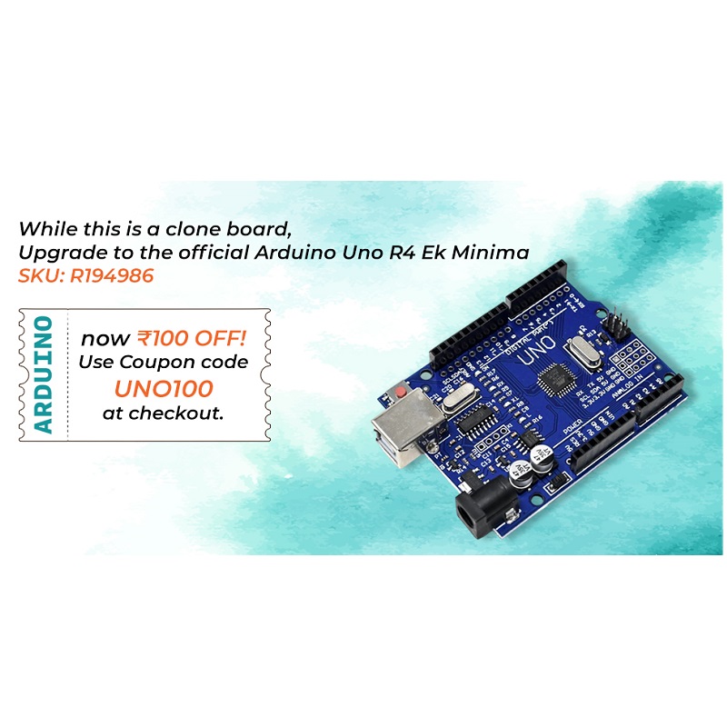 Uno R3 CH340G ATmega328p Development Board Compatible with Arduino