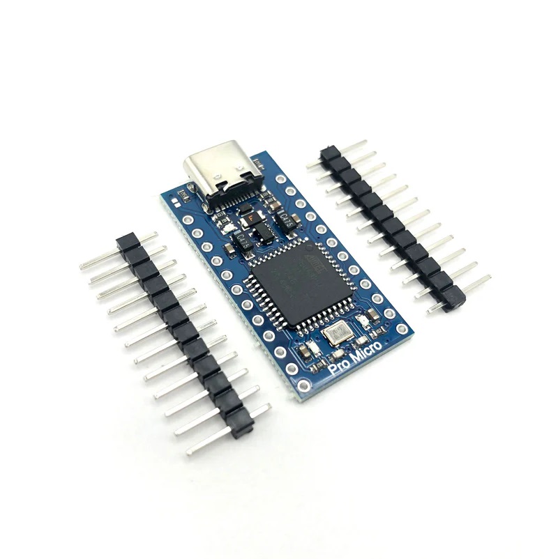 Unwelded Type-C USB Pro Micro Atmega32U4 5V/16MHz Board Module