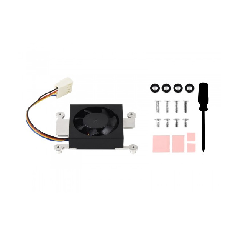 Waveshare Dedicated 3007 Cooling Fan for Raspberry Pi Compute Module 4 CM4, Low Noise, 12V power supply