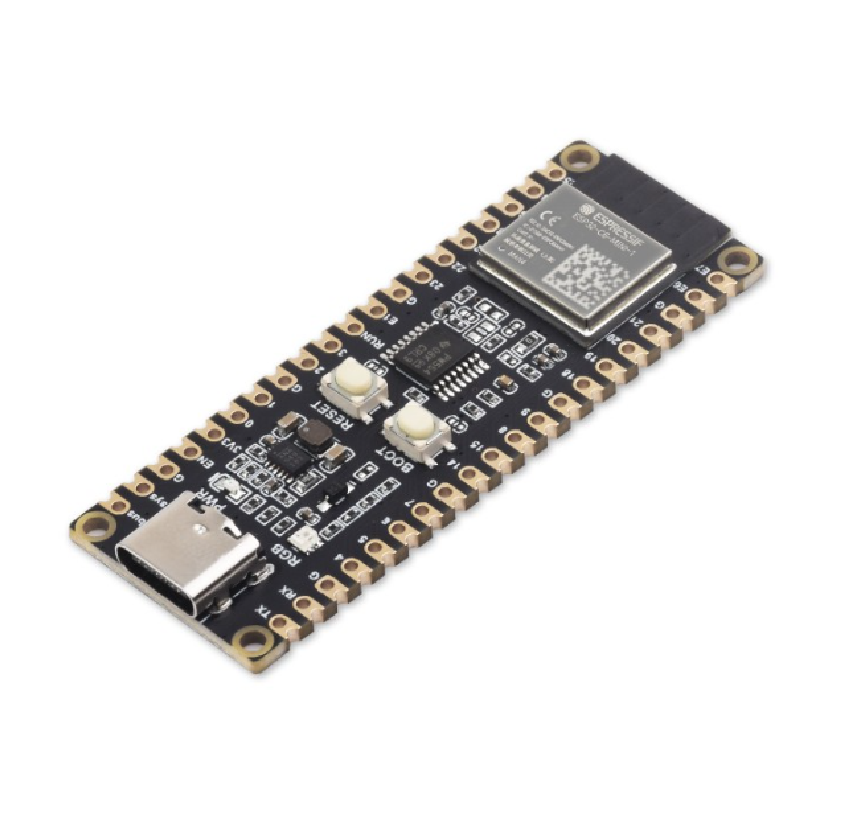 Waveshare ESP32-C6 Microcontroller, WiFi 6 Development Board, 160MHz Single-core Processor, ESP32-C6-MINI-1 Module