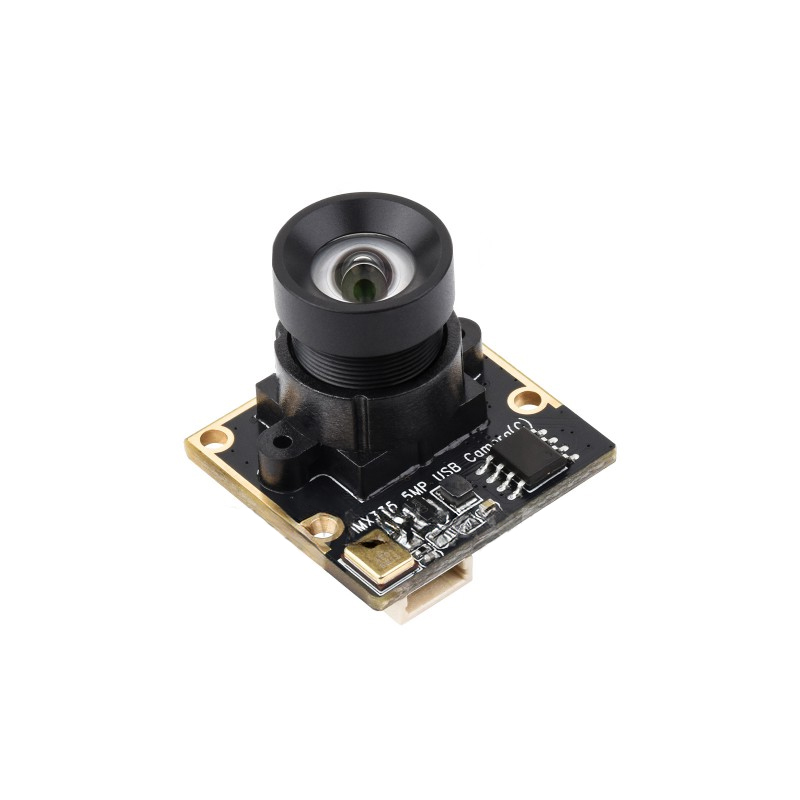 Waveshare IMX335 5MP USB Camera (C), 2K Video Recording, Better Sensitivity In Low-Light Condition, Wide Dynamic Range, Distortion
