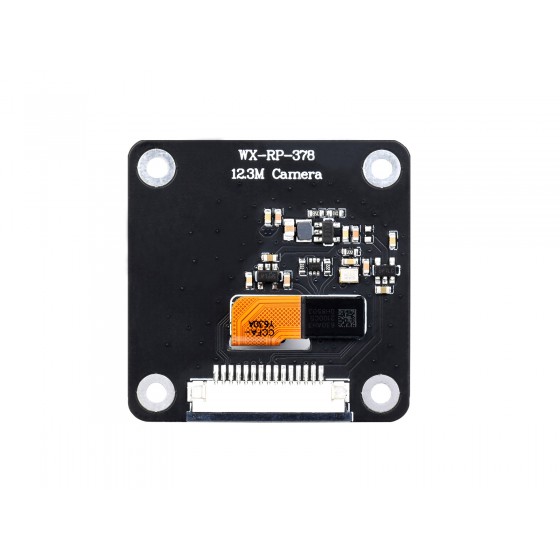 Waveshare IMX378-190 Fisheye Lens Camera for Raspberry Pi, 12.3MP, Wider Field Of View