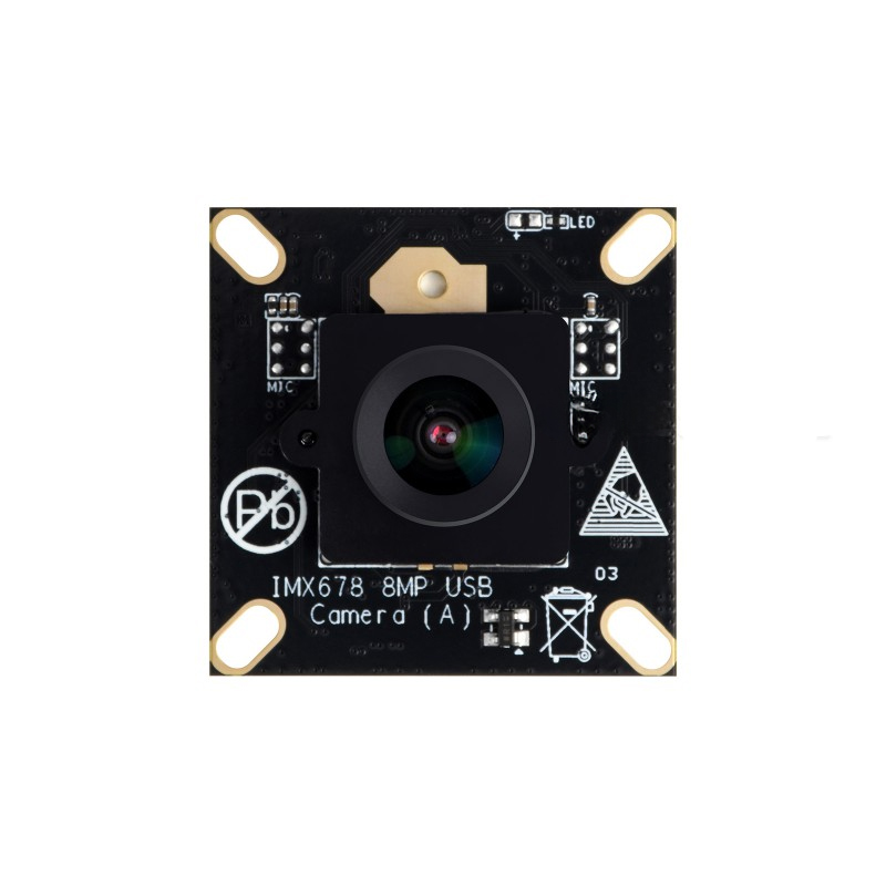 Waveshare IMX678 8MP USB2.0 Camera Module