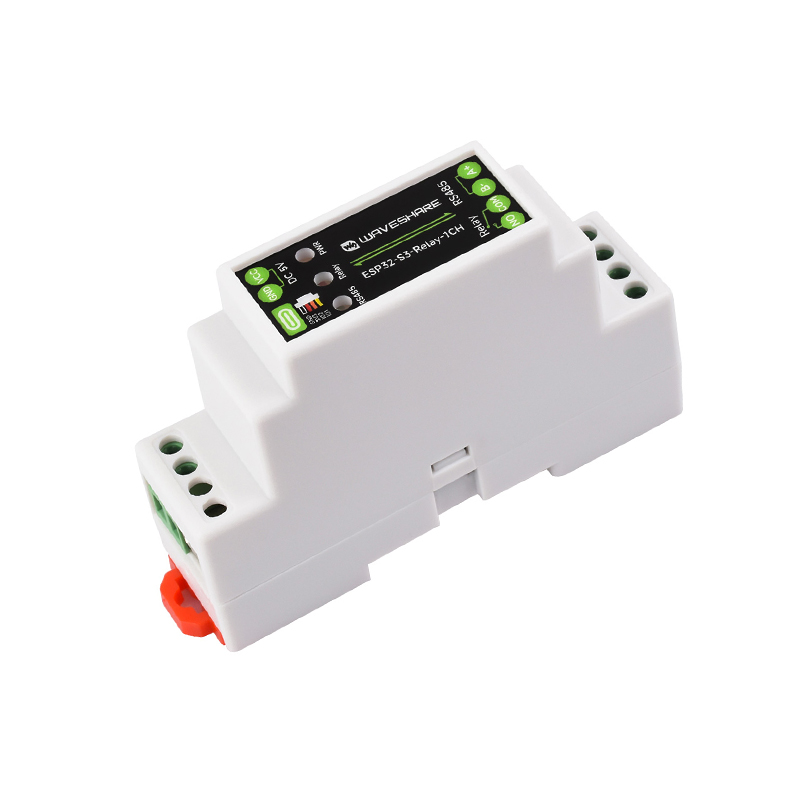Waveshare Industrial 1-Channel ESP32-S3 WiFi Relay Module with Multiple Isolation Protection Circuits