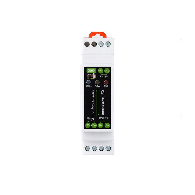 Waveshare Industrial 1-Channel ESP32-S3 WiFi Relay Module with Multiple Isolation Protection Circuits