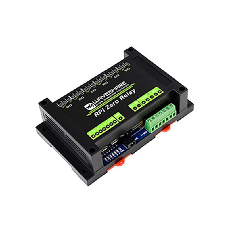Waveshare Industrial 6-ch Relay Module for Raspberry Pi Zero, RS485/CAN, Isolated Protections