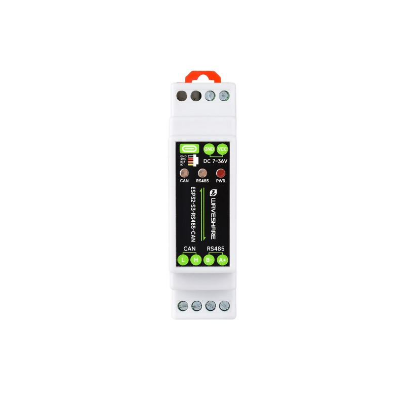 Waveshare Industrial ESP32-S3 Control Board With RS485 And CAN Communication Interfaces