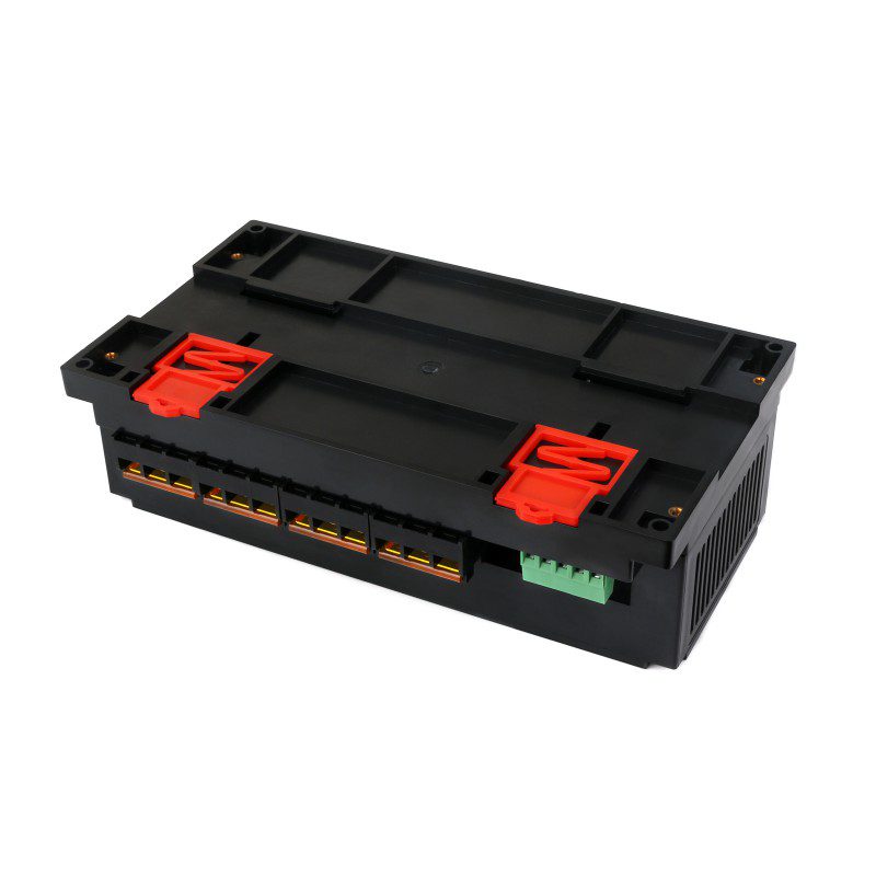 Waveshare Industrial Modbus RTU 8-ch Relay Module (E) with RS485 Interface, 30A High Current, Multi Isolation Protection Circuits, Rail-mounted Case