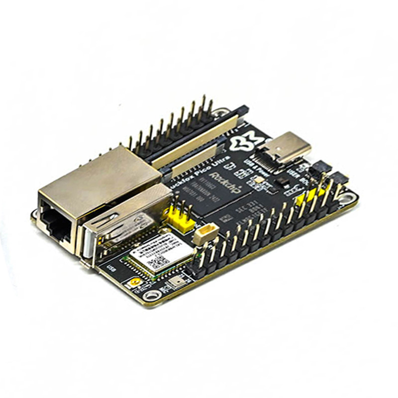 Waveshare Luckfox Pico Ultra RV1106 Linux Micro Development Board, Integrates ARM Cortex-A7/RISC-V MCU/NPU/ISP Processors with Wireless Included NOT Included IPS LCD & PoE Module