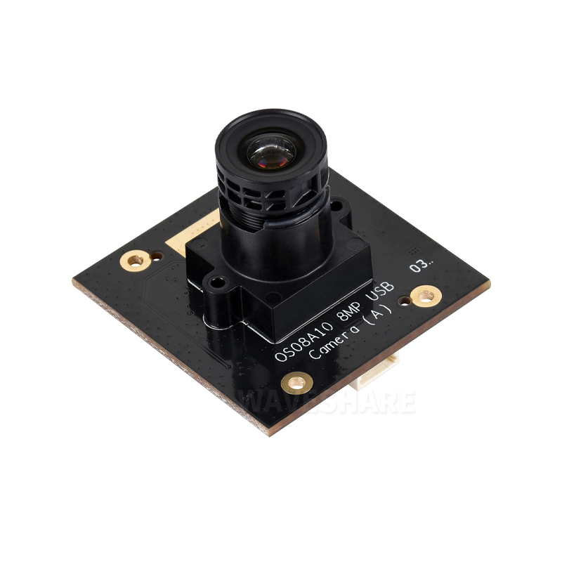 Waveshare OS08A10 8MP M12 USB Camera Module