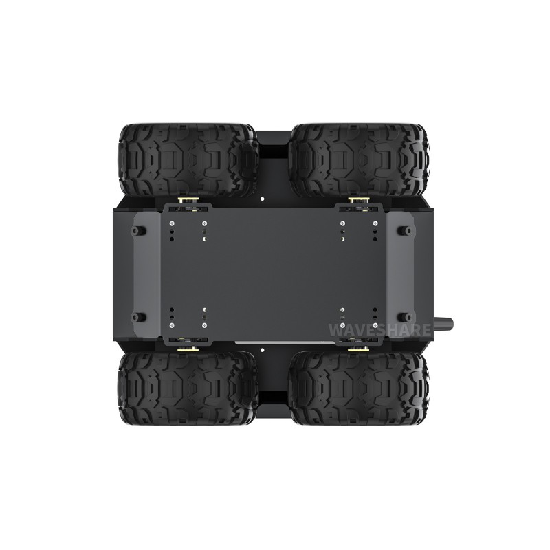 Waveshare WAVE ROVER Flexible And Expandable 4WD Mobile Robot Chassis, Full Metal Body