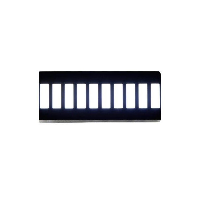 White 10 Segment LED Display