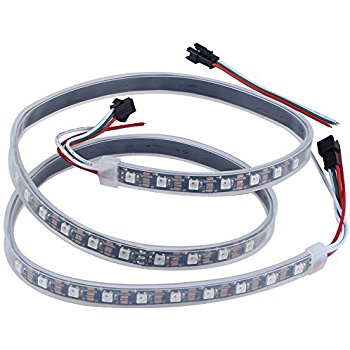 WS2812B 5V Addressable RGB IP67 Waterproof LED Strip – 5m