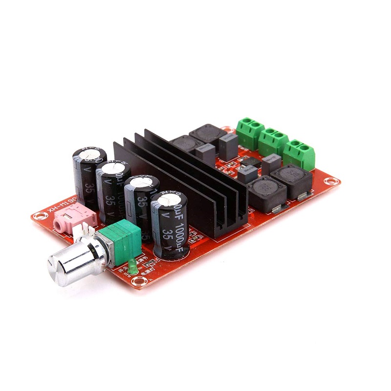 XH-M190 Tube Digital Audio Board TDA3116D2 Power Audio Amp 2.0 Class D Stereo HIFI amplifier DC12- 24V 2*100W
