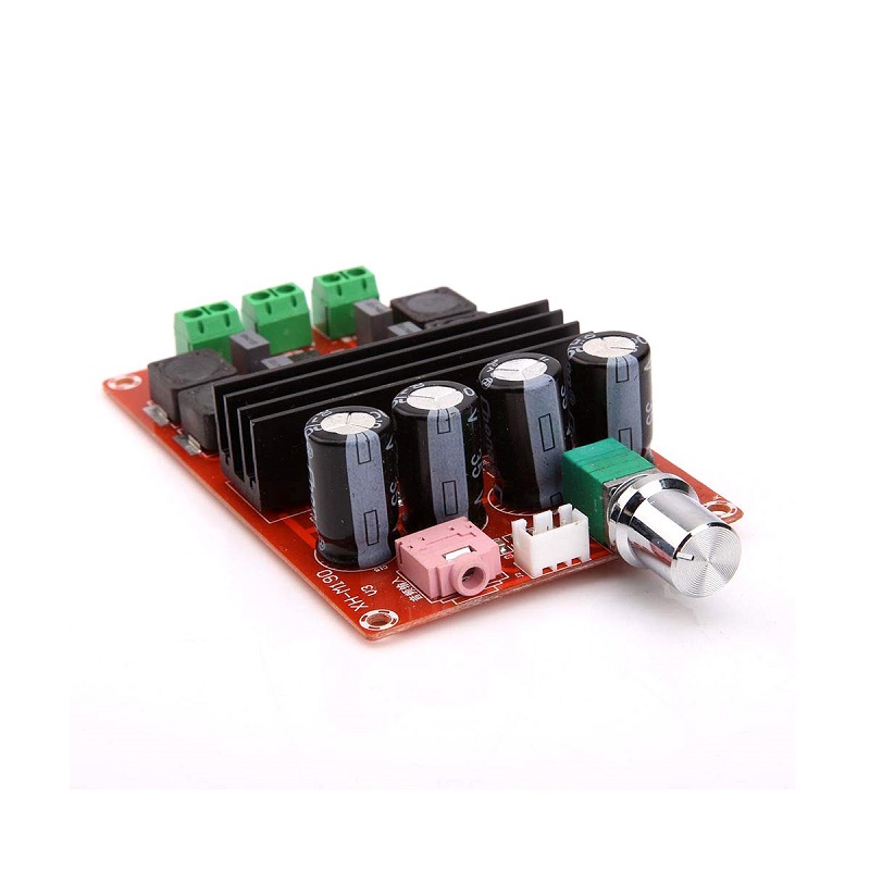 XH-M190 Tube Digital Audio Board TDA3116D2 Power Audio Amp 2.0 Class D Stereo HIFI amplifier DC12- 24V 2*100W