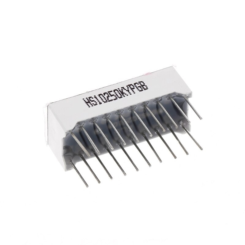 Yellow 10 Segment LED Display