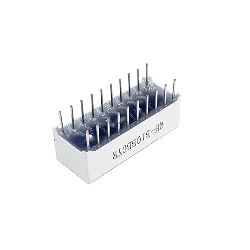 Yellow 10 Segment LED Display