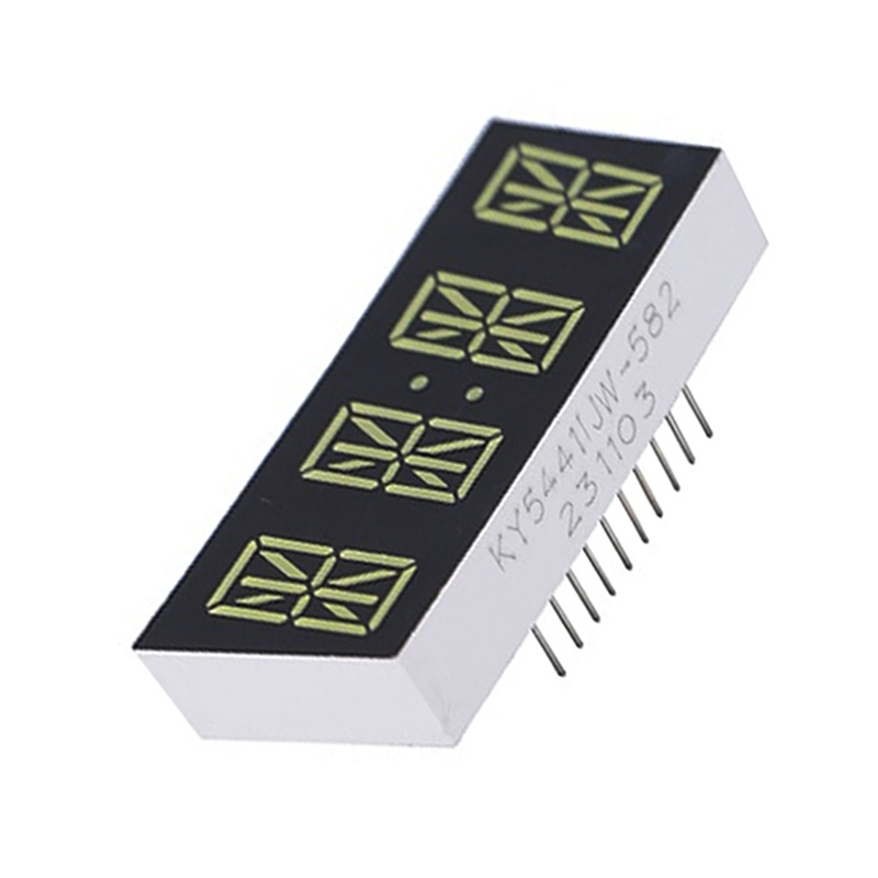 Yellow 4 digit 14 segment 54*20mm Led Alphanumeric Display