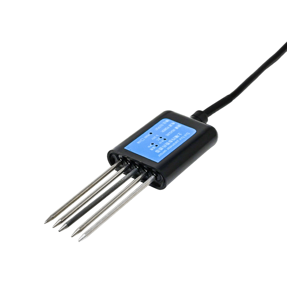 ZTS-3001-TR-ECTHPH-N01 Five pins Conductivity Temperature Moisture pH Soil sensor (RS485 Type)